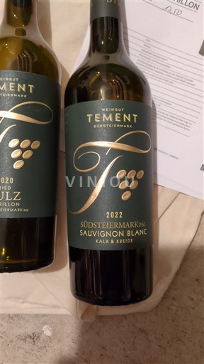Steiermark Steiermarku Jugor Weingut Tement Sauvignon Blanc Kalk & Kreide 2022