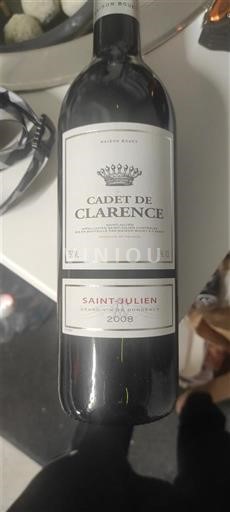 Bordoja Saint-Julien Cadet de Clarence 2008