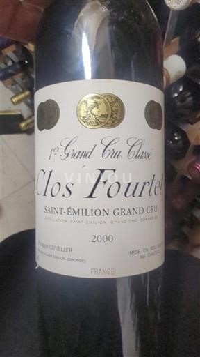 Bordoja Saint-Émilion Grand Cru Grand Cru Clos Fourtet 2000