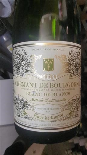 Burgundi Crémant-de-Bourgogne Cave de Lugny Blanc de Blancs Jo Viti
