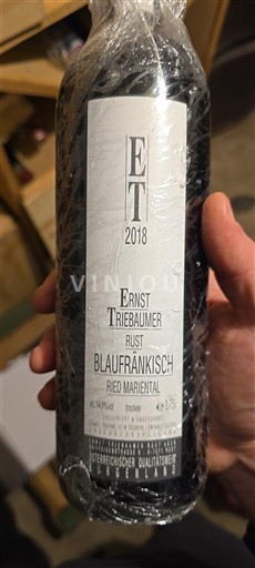 Viner Rouge sec Ried Mariental Ernst Triebaumer 2018 Østerrike Burgenland Ikke spesifisert DAC