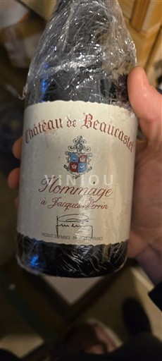 Rhônedalen Châteauneuf-du-Pape Château Beaucastel Hommage à Jacques Perrin Ikke-årgang