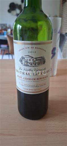 Bordeaux Côtes-de-Bordeaux Château Le Virou Les Vieilles Vignes 2012