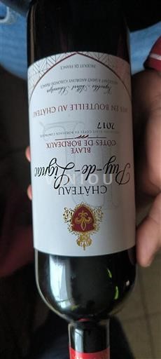 Bordeaux Blaye-Côtes-de-Bordeaux Château Guy de Sigyane 2017