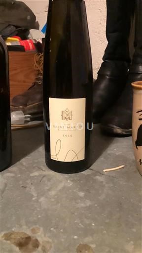 Viner Blanc sec Saint Martin Domaine Mittnacht 2015 Frankrike Alsace Vin de France