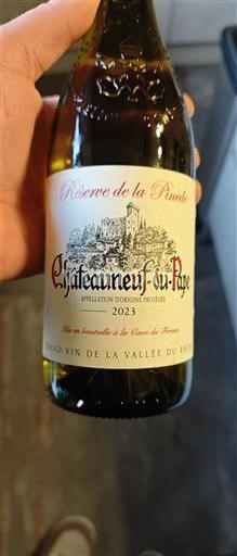 Weine Blanc sec Réserve de la Pinède 2023 Frankreich Rhônetal Châteauneuf-du-Pape AOC