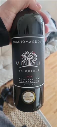 Toskana Монтеукко Санджовезе Poggio Mandorlo La Querce 2018