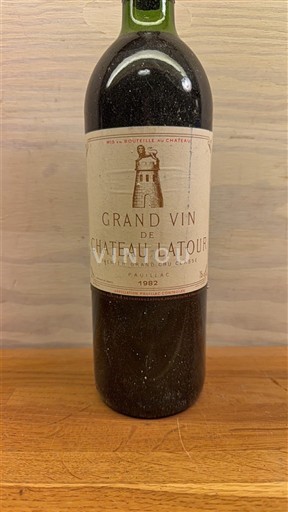 Bordo Pauillac Grand Cru Château Latour Grand Vin de Château Latour 1982