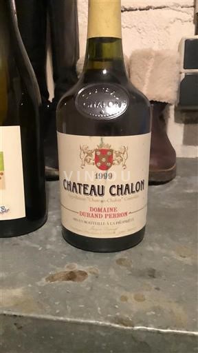 Viner Blanc sec Domaine Durand Perron 1999 Frankrike Jura Château-Chalon AOC