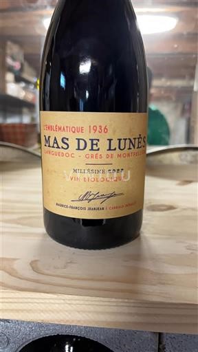 Vinos Rouge sec Emblématique 1936 Mas de Lunès 2022 Francia Languedoc No especificado AOC