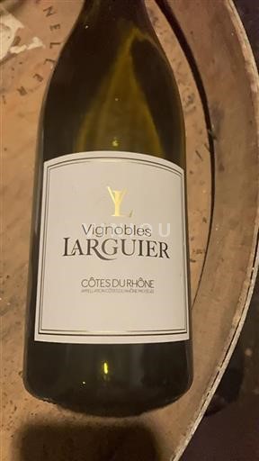 Rhônen laakso Côtes-du-rhône Vignobles Larguier 2022
