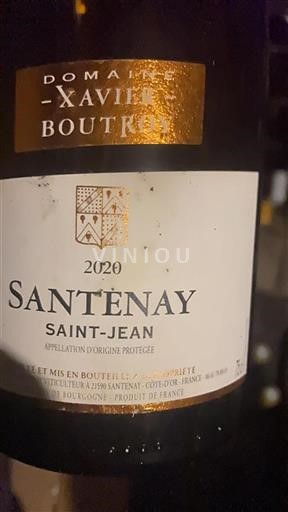 Burgundija Santenay Domaine Xavier Boutroy 2020