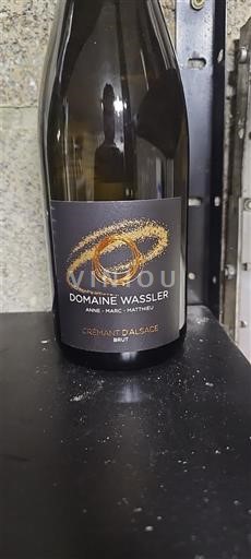 Alsace Crémant i Alsasë Domaine Wassler 2022