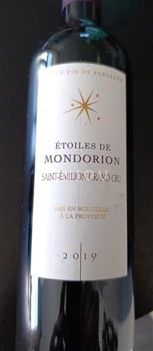 Bordo Сент-Емилион Гранд Кру Grand Cru Mondorion Étoiles de Mondorion 2019