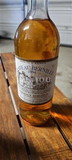 Bordeaux Ikke spesifisert Château Bernille 1994