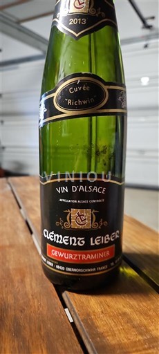 Alsace Clément Leiber Richwin 2013