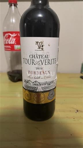 Bordeaux Château Tour La Vérité 2016