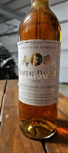 Burdeos Sainte-Croix-Du-Mont Château Dauphin 1999