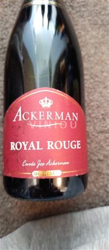 Lugina e Luarës Crémant de Loire Ackerman Royal Rouge Jo Viti