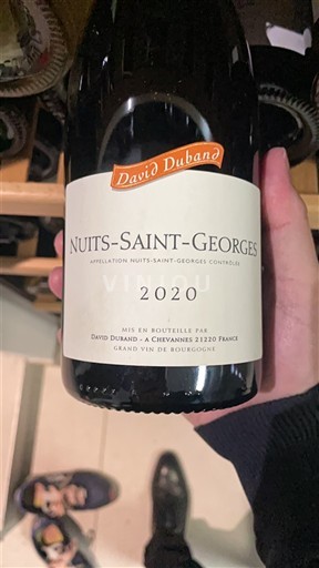 Burgundi Nuits-Sainte-Georges David Duband 2020