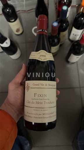 Burgundija Fixin Clos du Meix Trouhans 2008