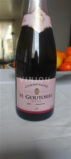 Ігристі вина Rosé brut Rosé H. Goutorbe Non millésimé Франція Шампань Шампанське AOC Grand Cru