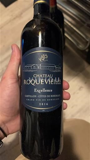 Bordeaux Castillon Côtes de Bordeaux Château Roquevieille Excellence 2016