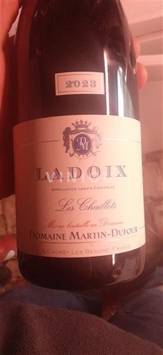 Burgundija Ladoix Domaine Martin-Dufour Les Chaillots 2023
