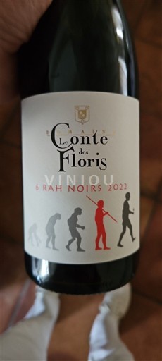 Langvedok Languedoc Domaine Le Conte des Floris 6 Rah Noirs 2022