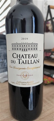 Bordoja Haut-Médoc Château Taillan 2019