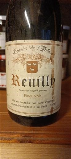 Lugina e Luarës Reuilly Domaine L'Arthuis 1986
