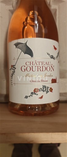 Rhônen laakso Côtes-du-rhône Château Gourdon Mistral au Jardin 2020