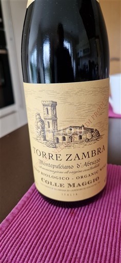Abruzzo Montepulciano d'Abruzzo Torre Zambra Colle Maggio 2023