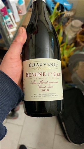Вина Rouge sec Les Montrevenots Chauvenet 2018 Francuska Burgundija Бон AOC Premier Cru