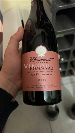 Verërat Rouge sec Les Vaumuriens Chauvenet 2019 Francë Burgundi Pommard AOC