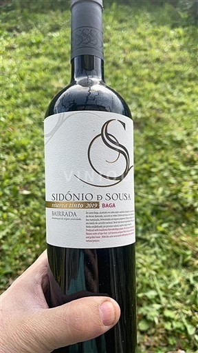 Portugal Bairrada Sidónio de Sousa Reserva Tinto 2019