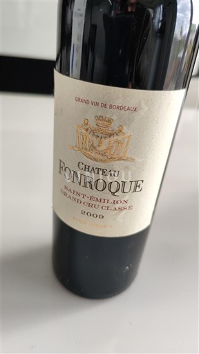 Bordoja Saint-Émilion Grand Cru Château Fonroque 2009