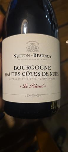 Burgundsko Nespecifikováno Nuiton-Beaunoy Le Prieuré Neročník