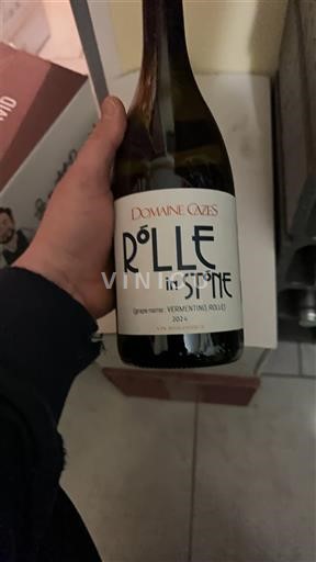 Languedoc and Roussillon Côtes Catalanes Domaine Cazes Rolle in Stone 2023