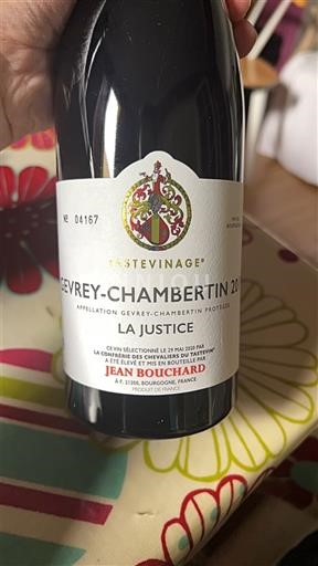 Burgundija Dževre-Šamberten Jean Bouchard La Justice 2021