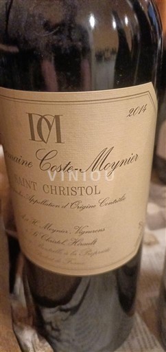 Vina Rouge sec Domaine Coste Moynier 2014 Francija Langvedok Ni doloceno AOC