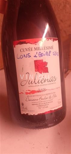 Божоље Juliénas Domaine Boulet & Fils Millésime 2018