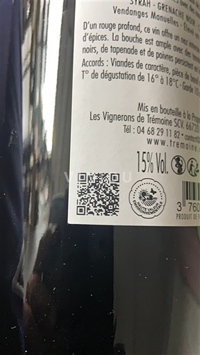 Langvedok Fitou Les Vignerons de Trémoine Neleten.