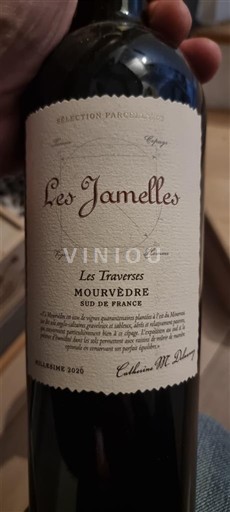 Vina Rouge sec Les Traverses Les Jamelles 2020 Francija Languedoc in Roussillon Pays d'Oc IGP