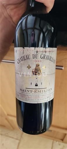 Bordoja Saint-Émilion Château Gravillon 1996