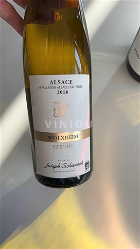 Víno Blanc sec Wolxheim Domaine Joseph Scharsch 2018 Francie Alsasko Vin de France