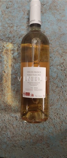 Jugperëndim E paspecifikuar Domaine Plageoles Verdanel Tendre 2022