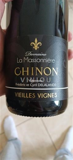 Dolina Loare Chinon Domaine La Massonnière Vieilles Vignes 2023