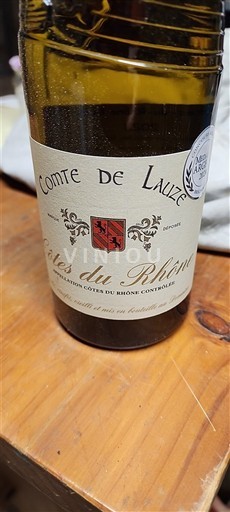 Rhônen laakso Côtes-du-rhône Comte de Lauze 2023