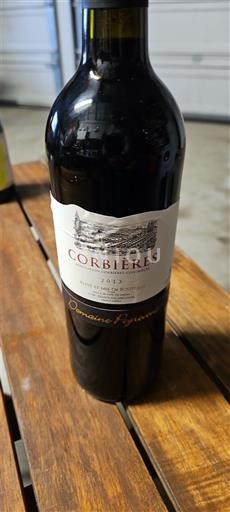 Vina Rouge sec Domaine Lignères 2013 Francija Langvedok Corbières AOC